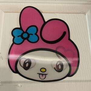 Cute Pink and Blue Cartoon Wall Decor
